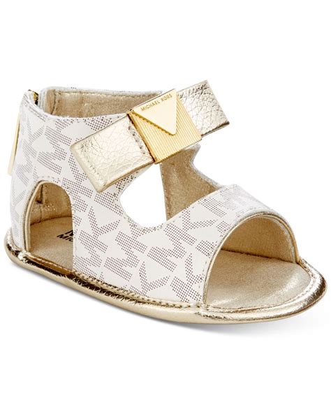 baby michael kors sandals|Michael Kors baby sandals.